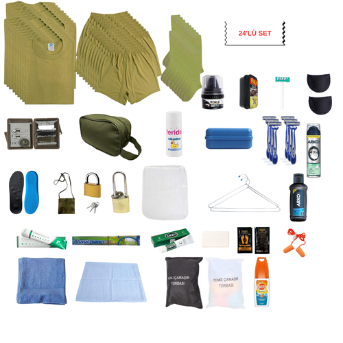 GOLD 24'lü Askerlik Seti