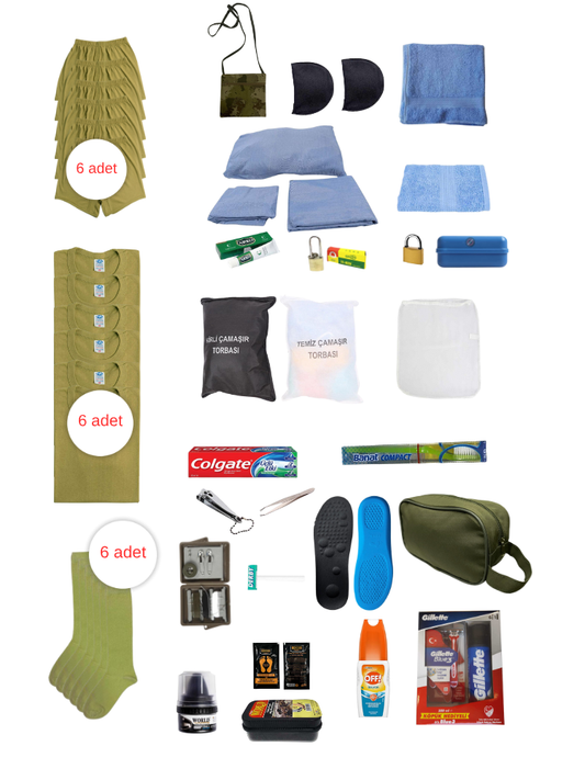 6'lı Bedelli Askerlik Seti