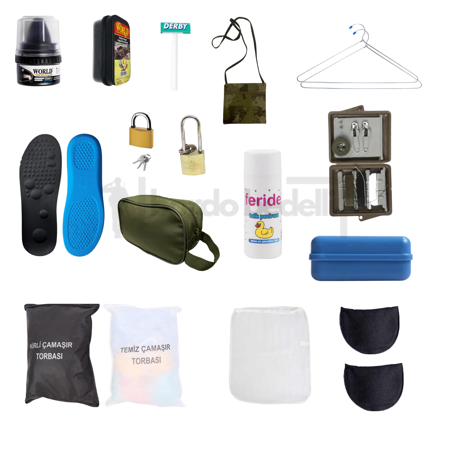 Ekonomik 12'li Askerlik Seti