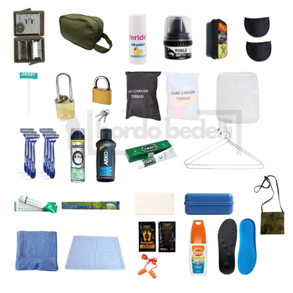 GOLD 9'lu Askerlik Seti