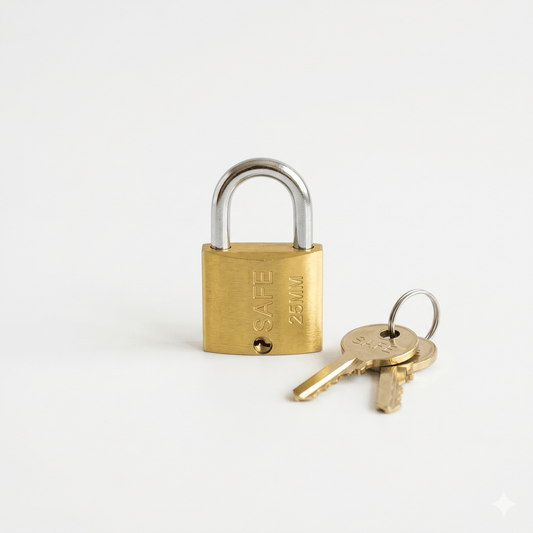 Dolap Kilidi – Çanta Kilidi - Asma Kilit - Bedelli Asker Seti - Bordo Bedelli